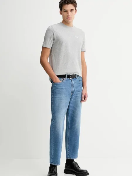 Меланжевая футболка Marc O'polo черная