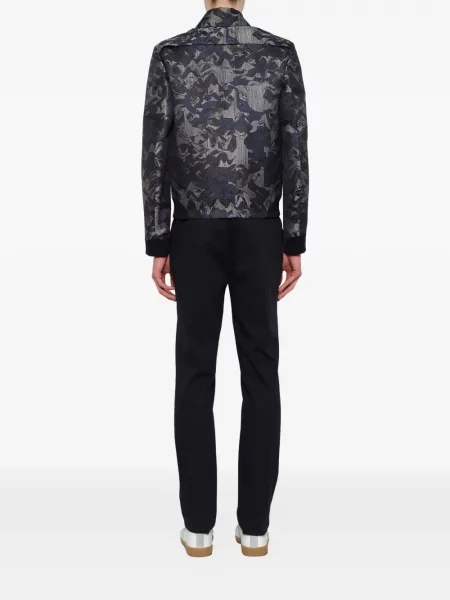 Geacă bomber Kenzo din jacard albastru