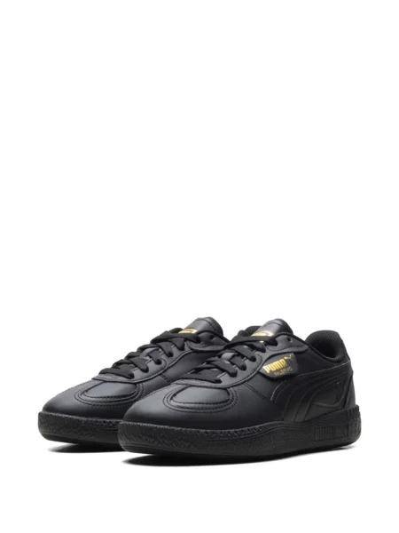 Sneakerși Puma din piele negru