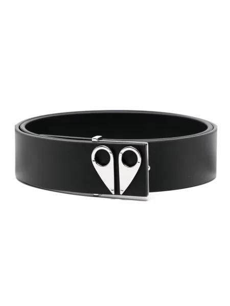 Cu centură curea Moose Knuckles din piele negru