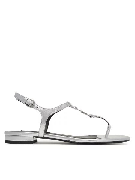 Sandali KARL LAGERFELD srebrna