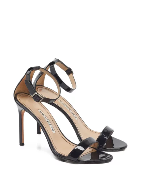 Sandále Manolo Blahnik čierna