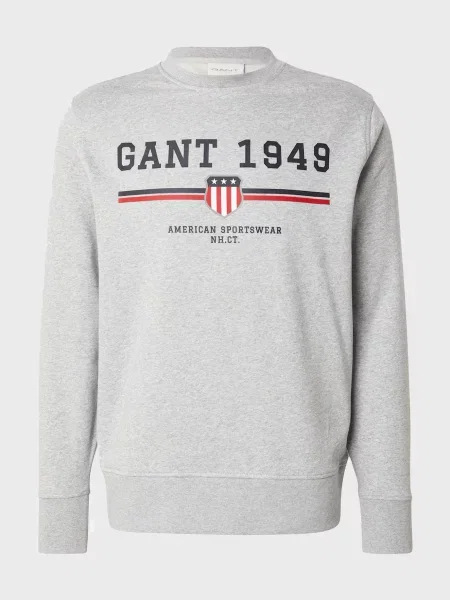 Світшот Gant сірий