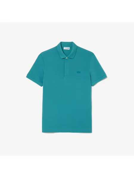 Lacoste Koszulka Polo Smart Paris Z Elastycznej Bawełny niebieska