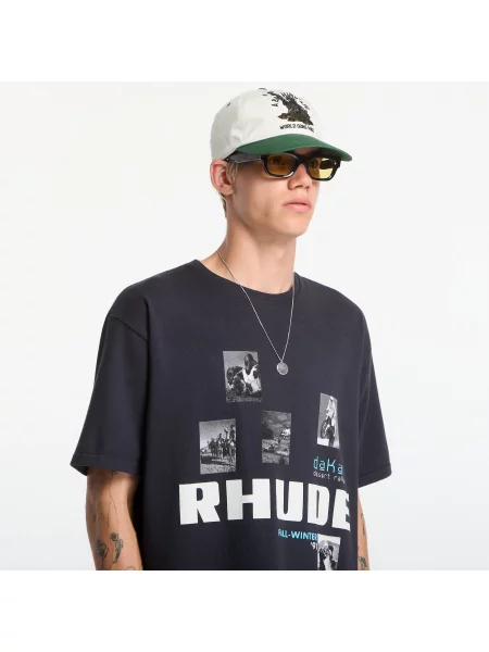 RHUDE tricou din pentru bărbați alb