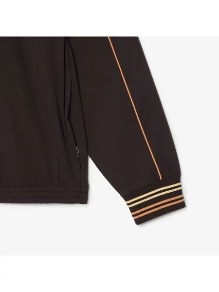 Lacoste Dres Tenisowy X Daniil Medvedev brązowy