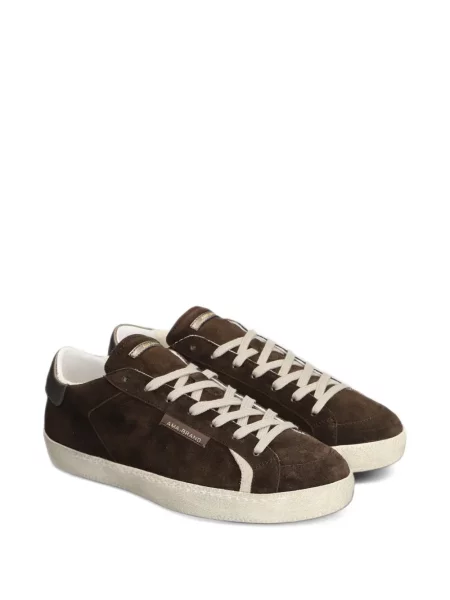 Szarvasbőr sneaker Ama Brand autogrammal barna