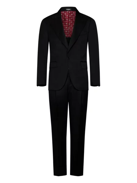 Costum Franzese Collection cu dungi de costum negru