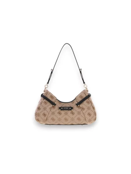 Crossbody kabelka Guess béžová