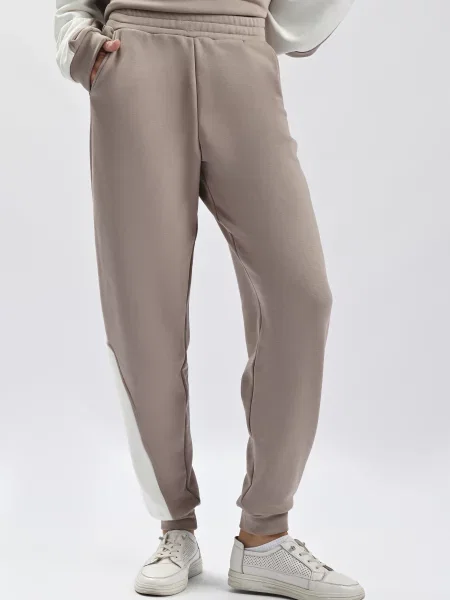 Штани спортивні Elegante EL бавовна/поліестер бежевий