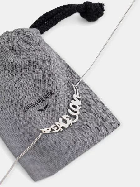 Zadig&Voltaire női sárgaréz nyaklánc PEACE