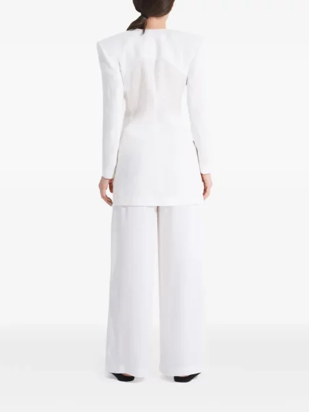 Sacou Tessitura Body Couture alb