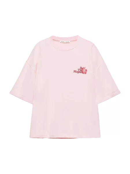 Pull&Bear Majica jagoda roza