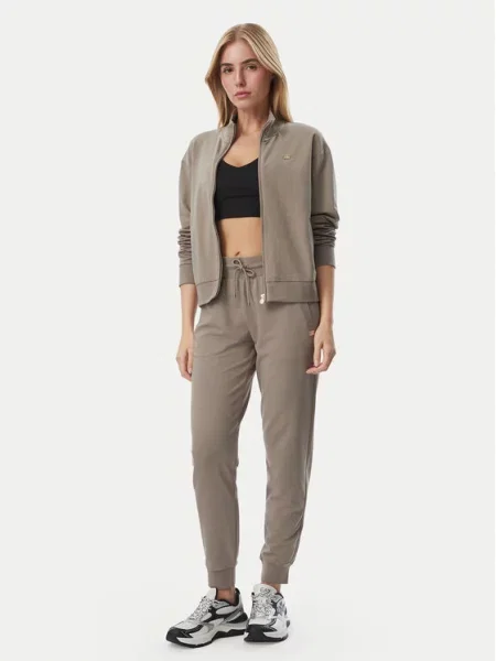 Emporio Armani Dres Beżowy brązowy