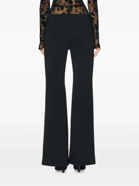 Cu centură pantaloni Givenchy negru