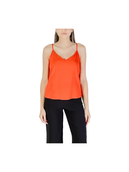 Top Vero Moda na ramiączkach czarny