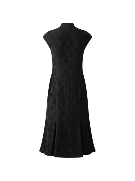 Rochie Shanghai Tang de mătase de costum negru