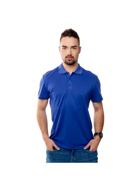 Tricou polo Glano albastru