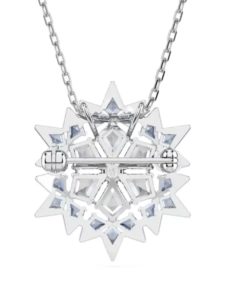 Pandantiv Swarovski argintiu
