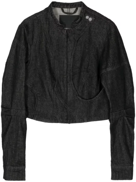 Kurtka jeansowa Heliot Emil czarna