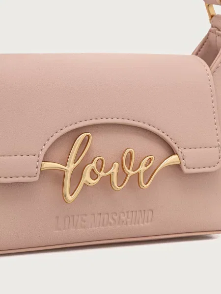 Love Moschino női műbőr táska rózsaszín