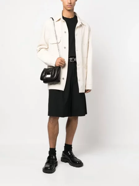 Rankinė Maison Margiela dygsniuotas juoda