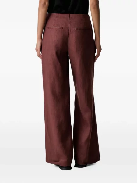 Pantaloni Bardot maro