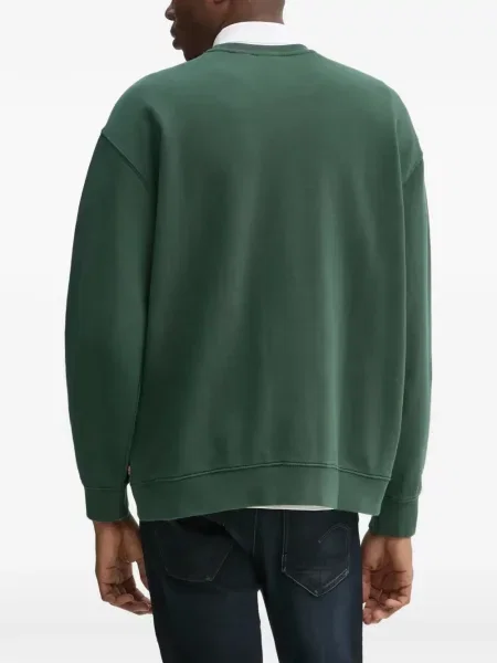 Pulover Levi's® cu autograf cu cordon cu 5 buzunare alb