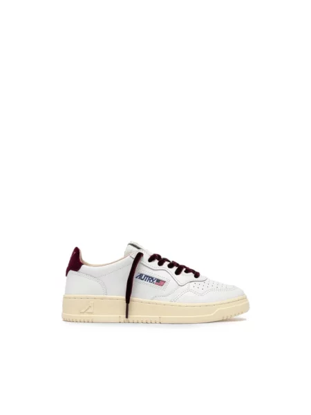 Sneakersy Autry skórzane białe