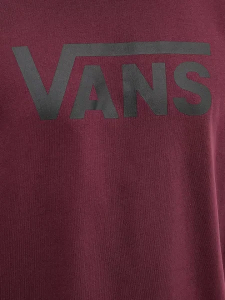Vans t-shirt bordowy z nadrukiem