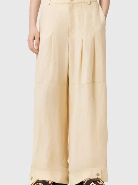 AllSaints pantaloni cu in SHERELL bej