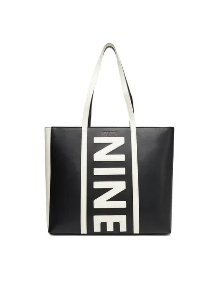 Táska Nine West Fekete fehér