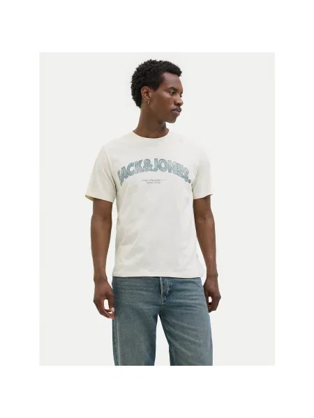 Футболка Jack&jones бежевая