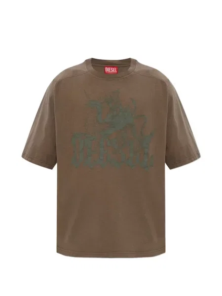 Tricou Diesel maro