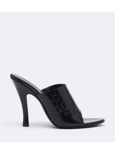 Papuci tip mules Magda Butrym din piele negru