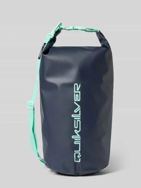 Torebka z i nadrukiem z logo Quiksilver granatowa