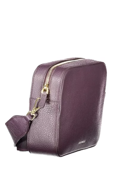 Geanta crossbody Coccinelle din piele violet