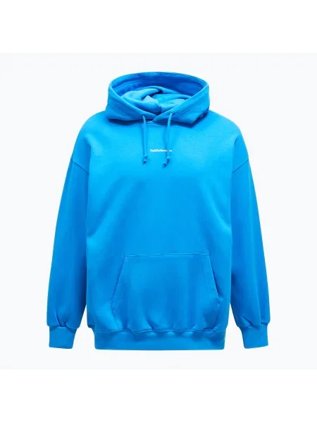 Hanorac Peak Performance Original Terry pentru bărbați strălucitor albastru