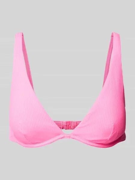 Top bikini z efektem prążkowania model ‘Lucky’ Venice Beach