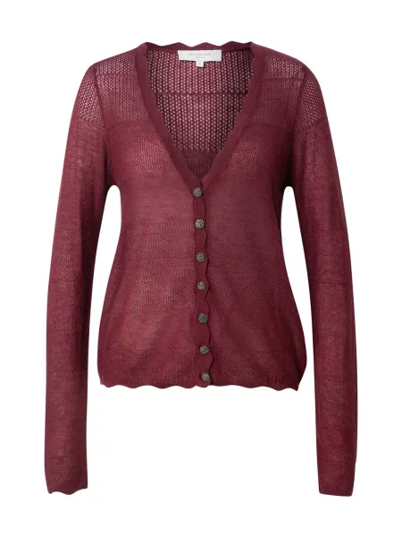 Rosemunde Geacă tricotată cireș roșu