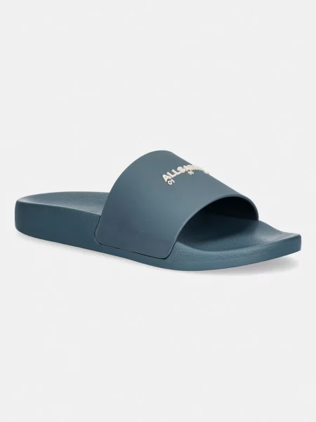 AllSaints papuci Date Slider albastru