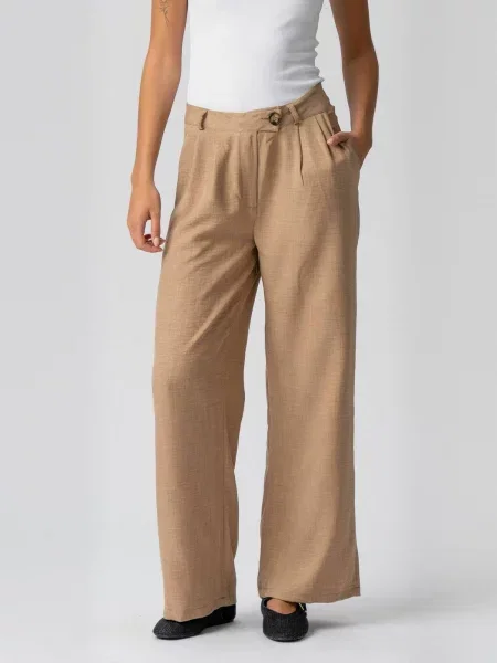 TEESHOPPEN Pantaloni Emma maro