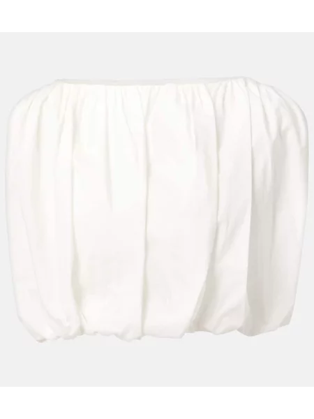 Cropp top Adriana Degreas alb