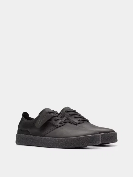 Кожаные ботинки Clarks черные