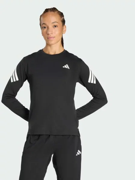 Лонгслів adidas перероблений чорний