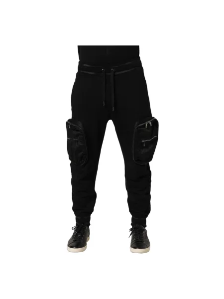 Spodnie cargo Dolce And Gabbana czarne