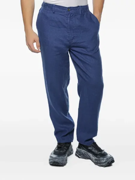 Pantaloni Ecoalf albastru