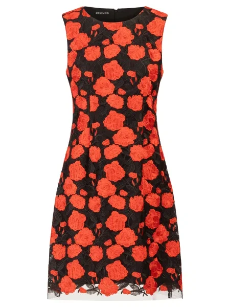 Kraimod Rochie roșu neon negru