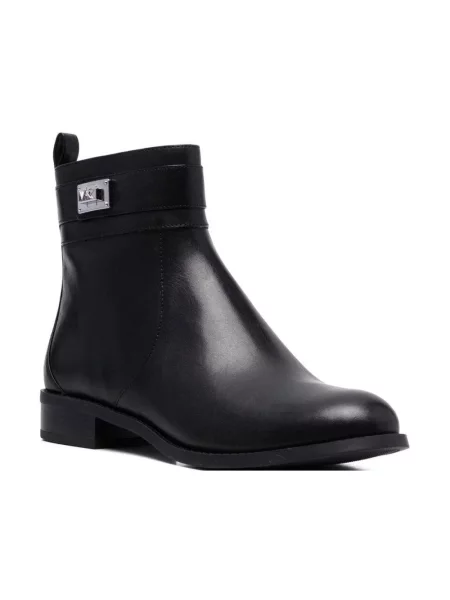 Botki Michael Kors skórzane czarne