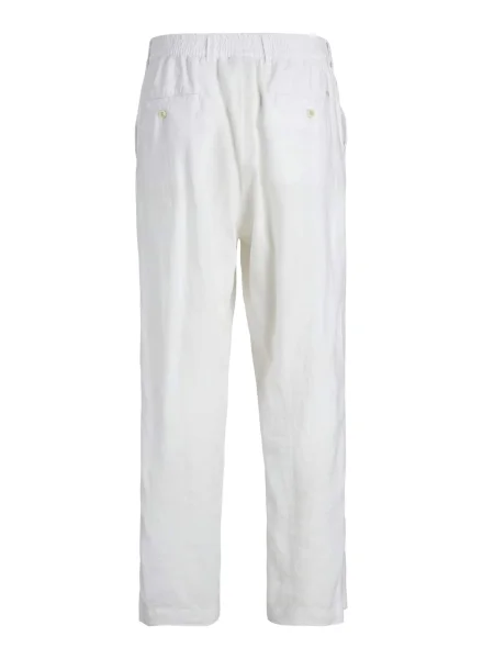 JACK & JONES Pantaloni Karl Lawrence' alb